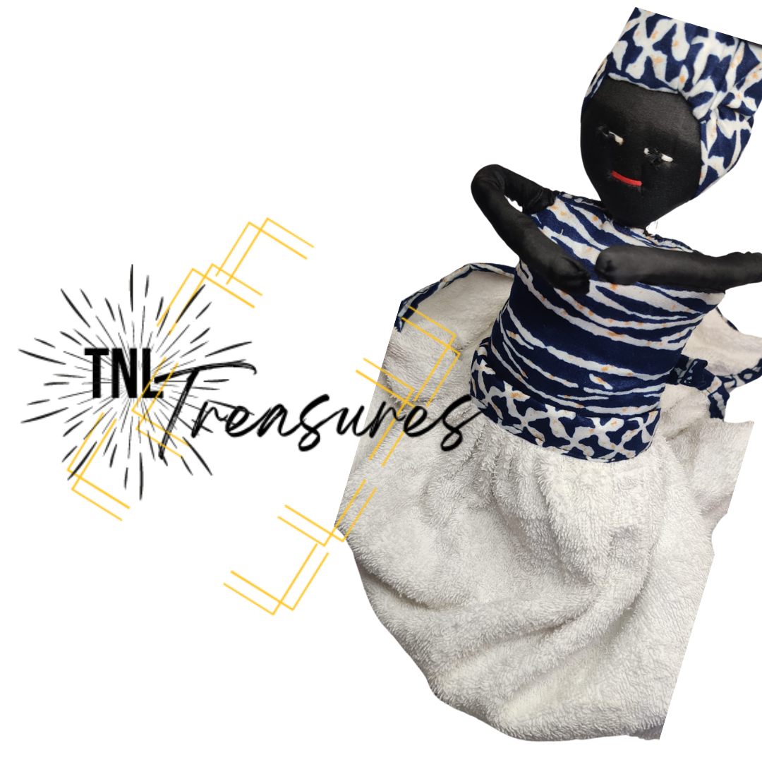 Poupee porte serviette